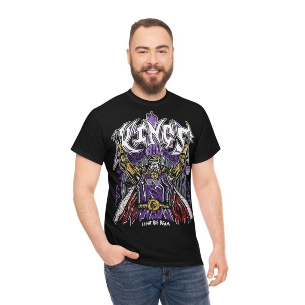 Light The Beam Sacramento Kings Tshirt  Kings Shirt Gift  Tshirt
